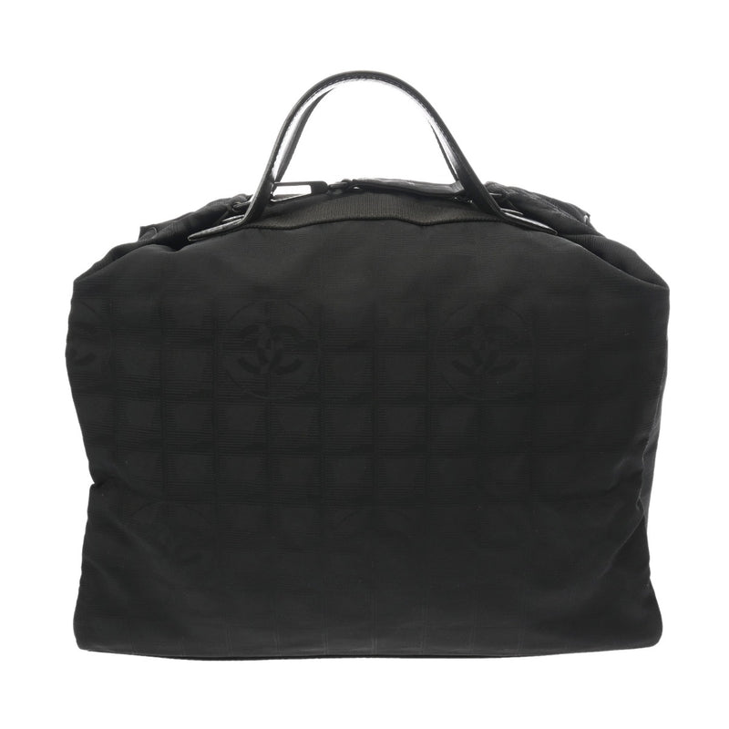 CHANEL シャネル ニュートラベル ボストンバッグ ブラック レディース ナイロン ボストンバッグ ABランク 中古 銀蔵