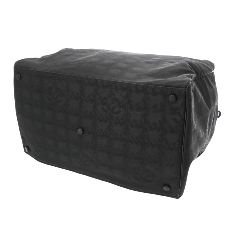 CHANEL シャネル ニュートラベル ボストンバッグ ブラック レディース ナイロン ボストンバッグ ABランク 中古 銀蔵