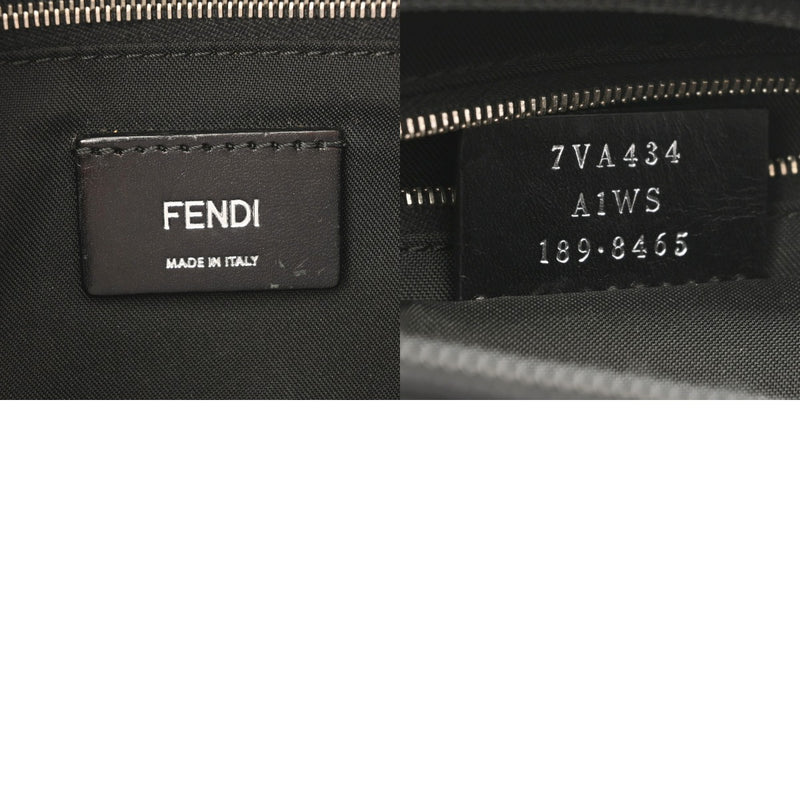 FENDI フェンディ ボディバッグ ブラック 7VA434 メンズ レザー ウエストバッグ ABランク 中古 銀蔵