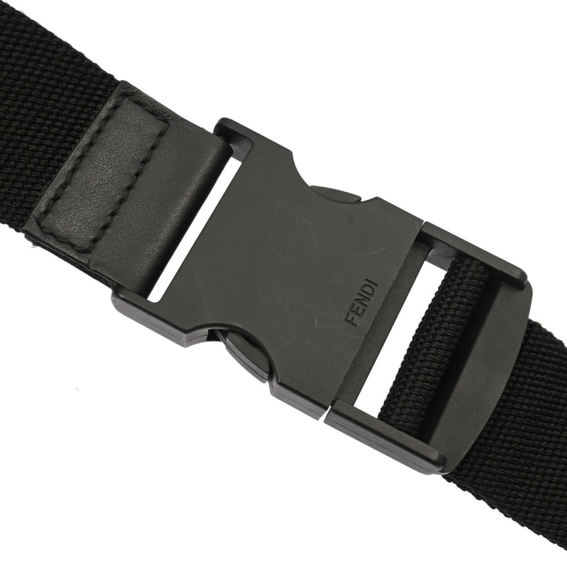 FENDI フェンディ ボディバッグ ブラック 7VA434 メンズ レザー ウエストバッグ ABランク 中古 銀蔵