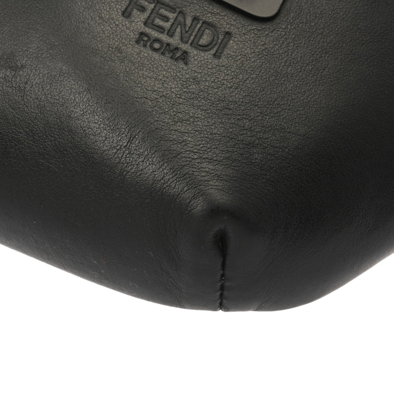 FENDI フェンディ ボディバッグ ブラック 7VA434 メンズ レザー ウエストバッグ ABランク 中古 銀蔵