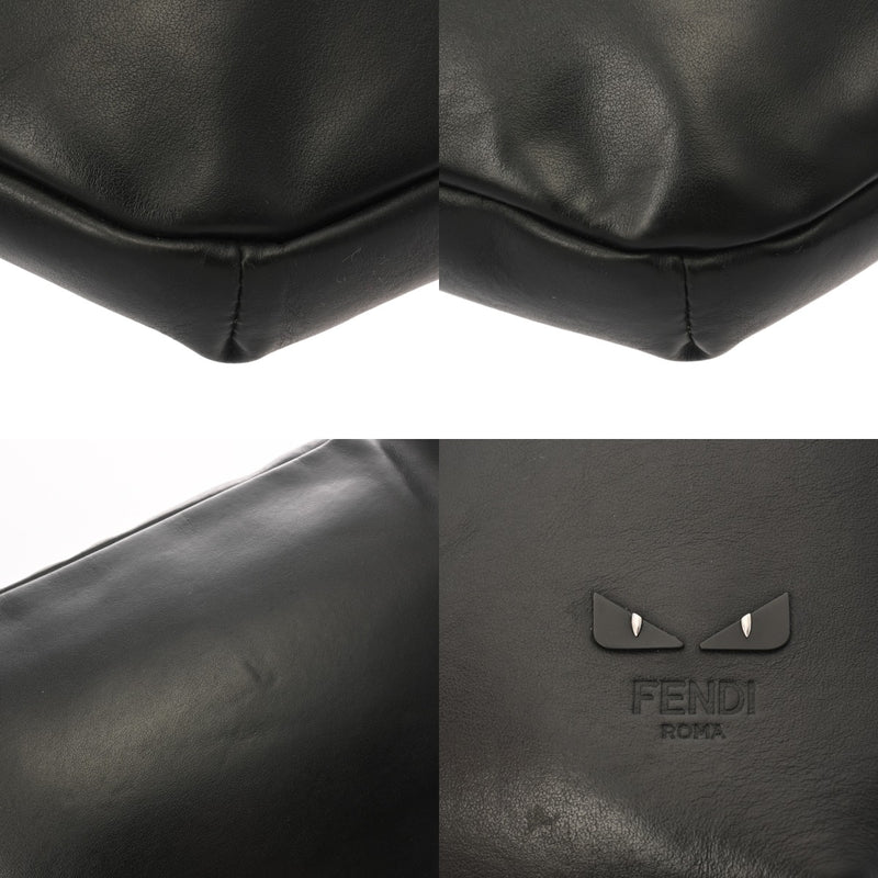 FENDI フェンディ ボディバッグ ブラック 7VA434 メンズ レザー ウエストバッグ ABランク 中古 銀蔵