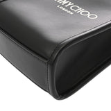 JIMMY CHOO ジミーチュウ トートバッグミニ N/S MININSTOTE ANR 2WAY ブラック レディース カーフ ショルダーバッグ Aランク 中古 銀蔵