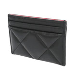 CHANEL シャネル シャネル19 カードケース ブラック レディース ラムスキン カードケース Bランク 中古 銀蔵