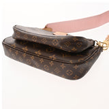 LOUIS VUITTON ルイヴィトン モノグラム ミュルティ ポシェットアクセソワール ローズクレール M44840 レディース モノグラムキャンバス ショルダーバッグ Aランク 中古 銀蔵
