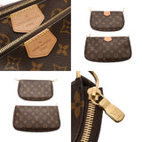 LOUIS VUITTON ルイヴィトン モノグラム ミュルティ ポシェットアクセソワール ローズクレール M44840 レディース モノグラムキャンバス ショルダーバッグ Aランク 中古 銀蔵