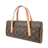 LOUIS VUITTON ルイヴィトン モノグラム ソナチネ ブラウン M51902 レディース モノグラムキャンバス ハンドバッグ Aランク 中古 銀蔵