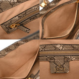 GUCCI グッチ GGスプリーム ジャッキー 1961 バレンシアガコラボ ベージュ 636706 レディース PVC ショルダーバッグ Aランク 中古 銀蔵