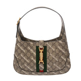 GUCCI グッチ GGスプリーム ジャッキー 1961 バレンシアガコラボ ベージュ 636706 レディース PVC ショルダーバッグ Aランク 中古 銀蔵