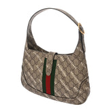 GUCCI グッチ GGスプリーム ジャッキー 1961 バレンシアガコラボ ベージュ 636706 レディース PVC ショルダーバッグ Aランク 中古 銀蔵