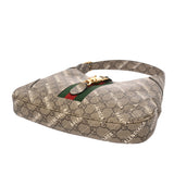 GUCCI グッチ GGスプリーム ジャッキー 1961 バレンシアガコラボ ベージュ 636706 レディース PVC ショルダーバッグ Aランク 中古 銀蔵