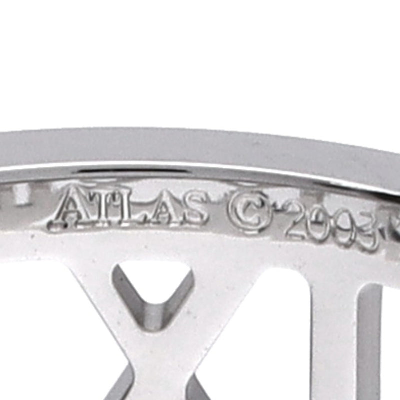 TIFFANY&Co. ティファニー オープンアトラス #9 9号 レディース K18ホワイトゴールド WG リング・指輪 Aランク 中古 銀蔵
