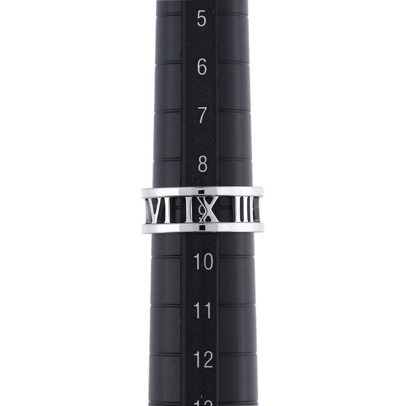 TIFFANY&Co. ティファニー オープンアトラス #9 9号 レディース K18ホワイトゴールド WG リング・指輪 Aランク 中古 銀蔵