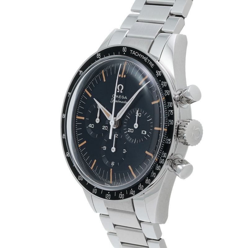 オメガ スピードマスター ファースト オメガ イン スペース 310.30.40.50.06.001 グレーブルー メンズ 腕時計 手巻き 銀蔵