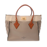LOUIS VUITTON ルイヴィトン モノグラム オンマイサイド MM タフタージュ ガレ M53825 レディース カーフ 2WAYバッグ Aランク 中古 銀蔵