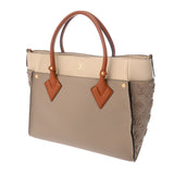 LOUIS VUITTON ルイヴィトン モノグラム オンマイサイド MM タフタージュ ガレ M53825 レディース カーフ 2WAYバッグ Aランク 中古 銀蔵