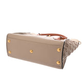 LOUIS VUITTON ルイヴィトン モノグラム オンマイサイド MM タフタージュ ガレ M53825 レディース カーフ 2WAYバッグ Aランク 中古 銀蔵