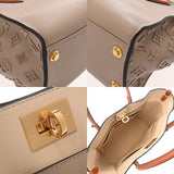 LOUIS VUITTON ルイヴィトン モノグラム オンマイサイド MM タフタージュ ガレ M53825 レディース カーフ 2WAYバッグ Aランク 中古 銀蔵