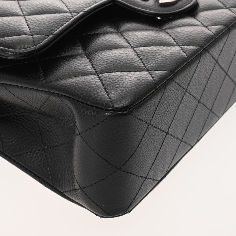 CHANEL シャネル マトラッセ チェーンショルダー 23cm  ブラック A01113 レディース ラムスキン ショルダーバッグ 新同 中古 銀蔵