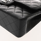 CHANEL シャネル マトラッセ チェーンショルダー 23cm  ブラック A01113 レディース ラムスキン ショルダーバッグ 新同 中古 銀蔵