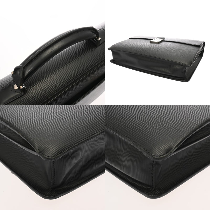 LOUIS VUITTON ルイヴィトン エピ ロブスト 2 ノワール M54542 メンズ レザー ビジネスバッグ Bランク 中古 銀蔵