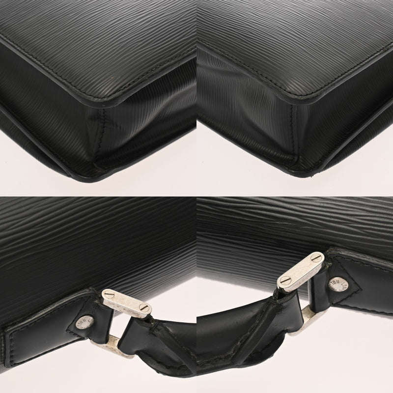 LOUIS VUITTON ルイヴィトン エピ ロブスト 2 ノワール M54542 メンズ レザー ビジネスバッグ Bランク 中古 銀蔵