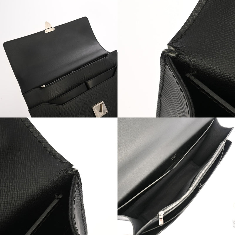 LOUIS VUITTON ルイヴィトン エピ ロブスト 2 ノワール M54542 メンズ レザー ビジネスバッグ Bランク 中古 銀蔵