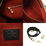 LOUIS VUITTON ルイヴィトン モノグラムアンプラント スピーディ 25 黒 M58947 レディース レザー 2WAYバッグ Aランク 中古 銀蔵