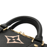 LOUIS VUITTON ルイヴィトン モノグラムアンプラント スピーディ 25 黒 M58947 レディース レザー 2WAYバッグ Aランク 中古 銀蔵