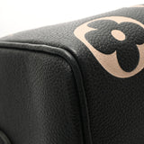 LOUIS VUITTON ルイヴィトン モノグラムアンプラント スピーディ 25 黒 M58947 レディース レザー 2WAYバッグ Aランク 中古 銀蔵