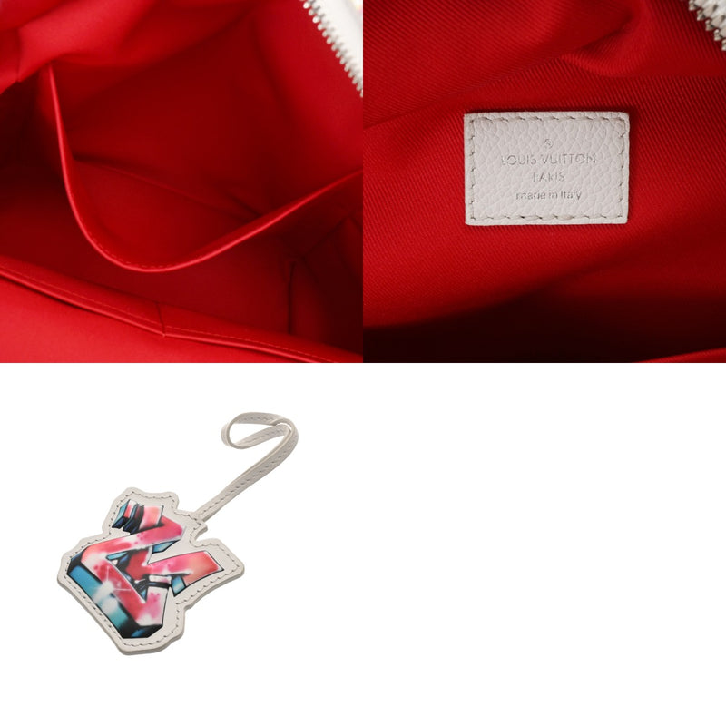 LOUIS VUITTON ルイヴィトン ダミエスプレー レーサー バックパック ホワイト マルチカラー M20664 ユニセックス レザー リュック・デイパック ABランク 中古 銀蔵