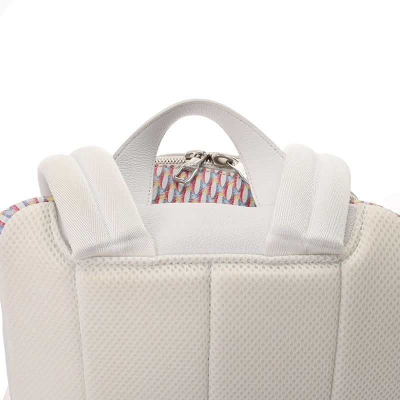 LOUIS VUITTON ルイヴィトン ダミエスプレー レーサー バックパック ホワイト マルチカラー M20664 ユニセックス レザー リュック・デイパック ABランク 中古 銀蔵
