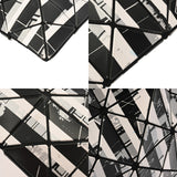 ISSEY MIYAKE イッセイミヤケ BAOBAO  ブラック/ホワイト 2VG113 レディース 塩化ビニール/ポリエステル トートバッグ Aランク 中古 銀蔵