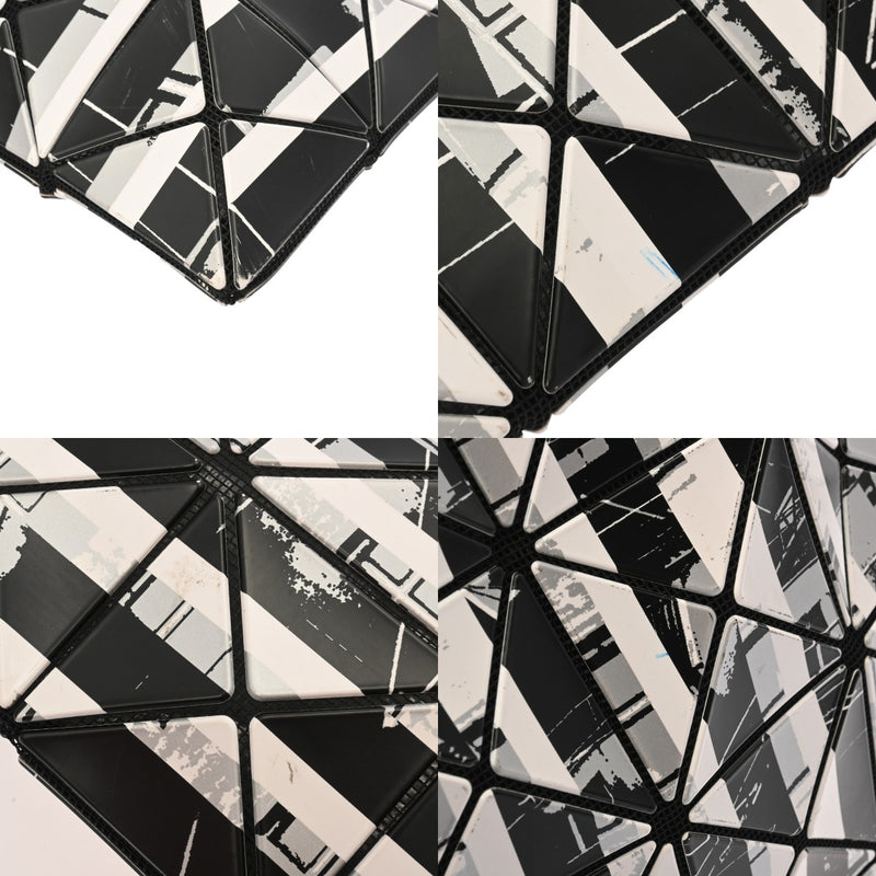 ISSEY MIYAKE イッセイミヤケ BAOBAO  ブラック/ホワイト 2VG113 レディース 塩化ビニール/ポリエステル トートバッグ Aランク 中古 銀蔵