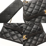 CHANEL シャネル マトラッセ チェーンショルダー パリ限定 ブラック レディース ラムスキン ショルダーバッグ Bランク 中古 銀蔵