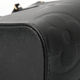 LOUIS VUITTON ルイヴィトン モノグラムアンプラント オンザゴー MM  ノワール M45595 レディース レザー トートバッグ Aランク 中古 銀蔵
