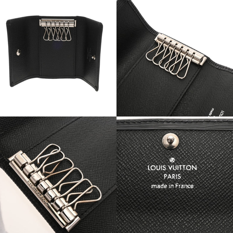 LOUIS VUITTON ルイヴィトン エピ 6連キーケース ノワール M63812 ユニセックス エピレザー キーケース Aランク 中古 銀蔵