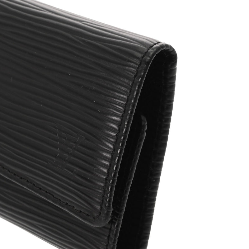 LOUIS VUITTON ルイヴィトン エピ 6連キーケース ノワール M63812 ユニセックス エピレザー キーケース Aランク 中古 銀蔵