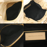 BALENCIAGA バレンシアガ ジャイアント ミニポンポン 2WAY ベージュ ゴールド金具 285439 レディース レザー ハンドバッグ ABランク 中古 銀蔵