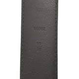 LOUIS VUITTON ルイヴィトン タイガ サンチュール メトロポール 95cm ノワール M0002 メンズ レザー ベルト Bランク 中古 銀蔵