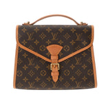 LOUIS VUITTON ルイヴィトン モノグラム ベルエア 2WAY ブラウン M51122 ユニセックス モノグラムキャンバス ハンドバッグ Aランク 中古 銀蔵