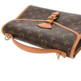 LOUIS VUITTON ルイヴィトン モノグラム ベルエア 2WAY ブラウン M51122 ユニセックス モノグラムキャンバス ハンドバッグ Aランク 中古 銀蔵