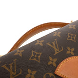 LOUIS VUITTON ルイヴィトン モノグラム ベルエア 2WAY ブラウン M51122 ユニセックス モノグラムキャンバス ハンドバッグ Aランク 中古 銀蔵