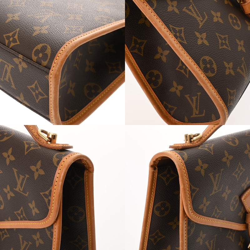 LOUIS VUITTON ルイヴィトン モノグラム ベルエア 2WAY ブラウン M51122 ユニセックス モノグラムキャンバス ハンドバッグ Aランク 中古 銀蔵