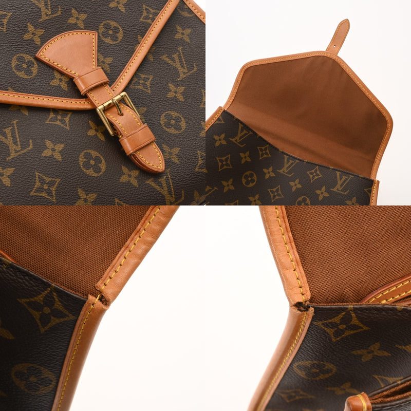 LOUIS VUITTON ルイヴィトン モノグラム ベルエア 2WAY ブラウン M51122 ユニセックス モノグラムキャンバス ハンドバッグ Aランク 中古 銀蔵