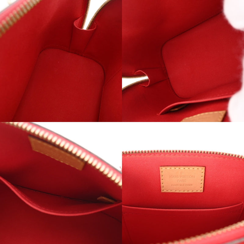 LOUIS VUITTON ルイヴィトン モノグラムヴェルニ アルマ BB 2WAY ポムダムール M90174 レディース モノグラムヴェルニ ハンドバッグ ABランク 中古 銀蔵