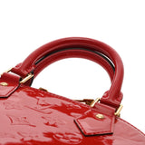 LOUIS VUITTON ルイヴィトン モノグラムヴェルニ アルマ BB 2WAY ポムダムール M90174 レディース モノグラムヴェルニ ハンドバッグ ABランク 中古 銀蔵