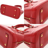 LOUIS VUITTON ルイヴィトン モノグラムヴェルニ アルマ BB 2WAY ポムダムール M90174 レディース モノグラムヴェルニ ハンドバッグ ABランク 中古 銀蔵