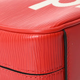 LOUIS VUITTON ルイヴィトン エピ ダヌーブ PM Supreme コラボ レッド/ホワイト M53417 ユニセックス レザー ショルダーバッグ ABランク 中古 銀蔵