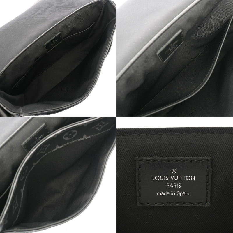 LOUIS VUITTON ルイヴィトン モノグラムエクリプス ディストリクト PM NV2 ブラック/グレー M45272 メンズ モノグラムキャンバス ショルダーバッグ Aランク 中古 銀蔵